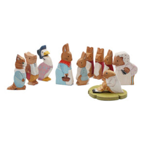 Beatrix Potter Wooden Figures