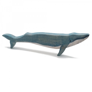 Blue Whale Wooden Figure