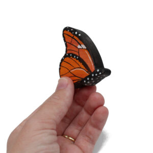 Monarch Butterfly Wooden Figure