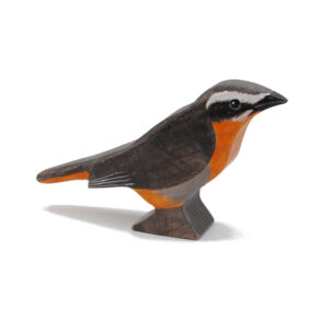 Cape Robin / Medium Size Wooden Bird