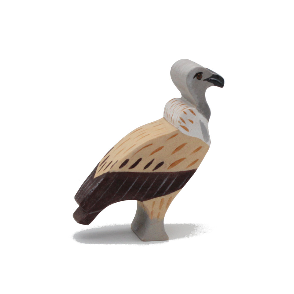 Wooden Animal Toy Vulture 