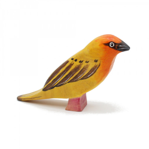Cape Weaver / Medium Size Wooden Bird