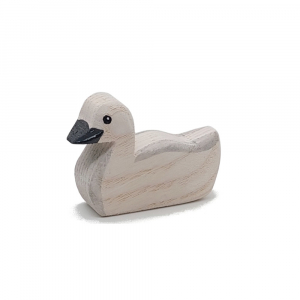 Cygnet (Baby Swan) Wooden Figure