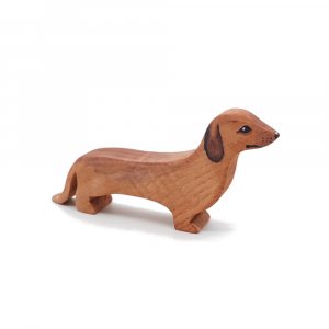Dachshund Wooden Dog Figure (PRE-ORDER)