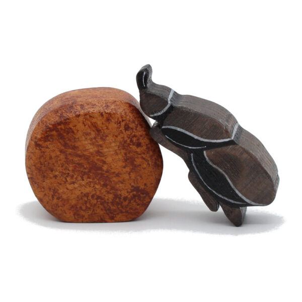 Dung Beetle Wooden Figure by Good Shepherd Toys