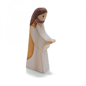 Jesus Wooden Figure / Dark Skin (PRE-ORDER)