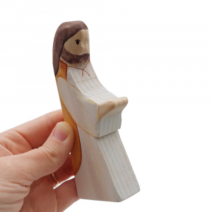 Jesus Wooden Figure / Dark Skin