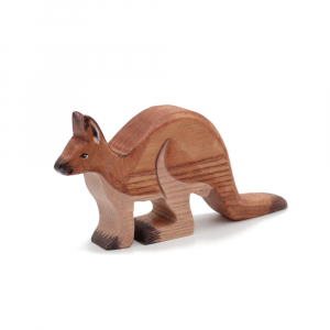 Kangaroo Wooden Figure