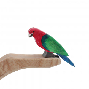 King Parrot Wooden Bird