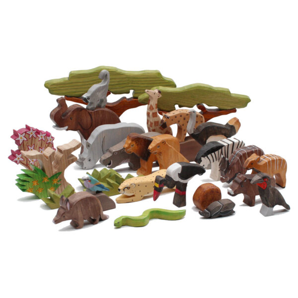 Kruger Set Wooden Figures 001 by Good Shepherd Toys