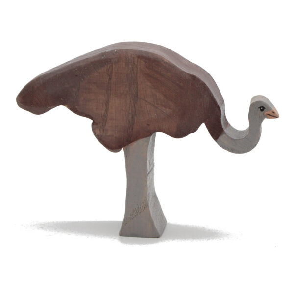 Ostrich Female Wooden Bird Figure by Good Shepherd Toys