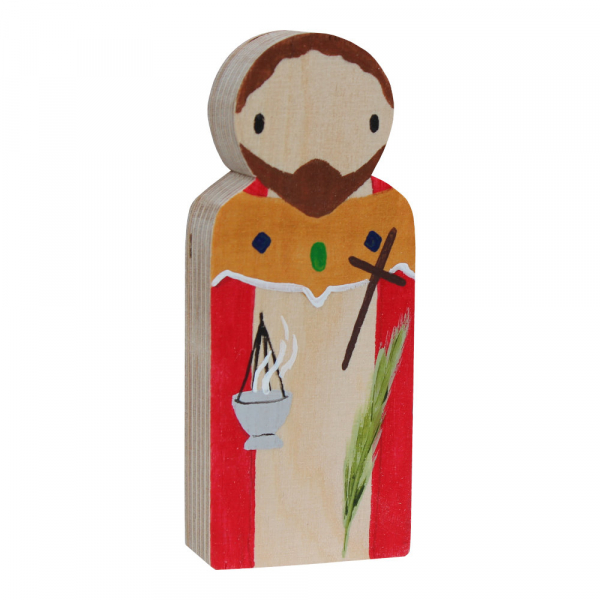 Benjamin the Deacon Pocket Saint - by Good Shepherd Toys