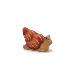 Sea Snail Wooden Figure