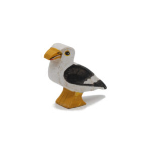 Kelp Gull Wooden Figure