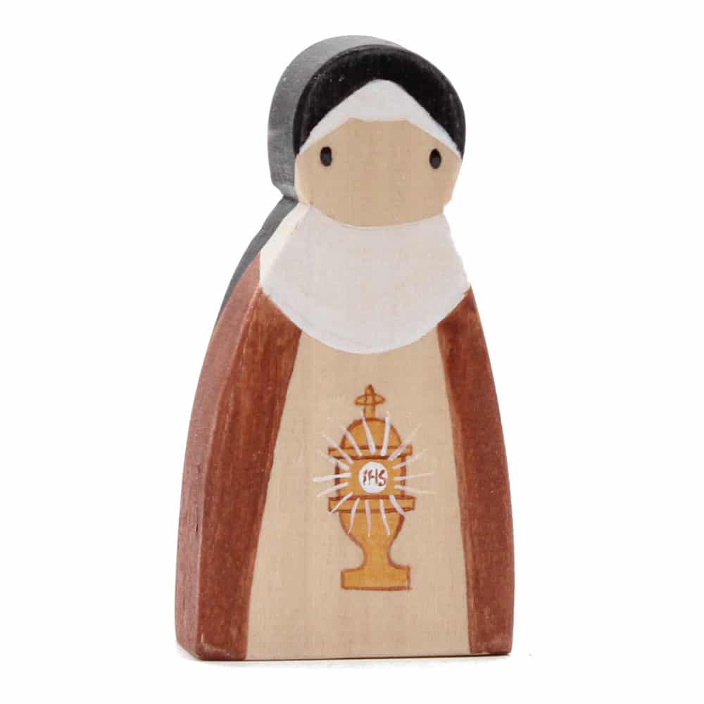 St Clare of Assisi Pocket Saint