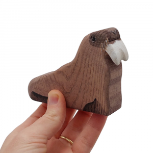 Walrus Wooden Figure